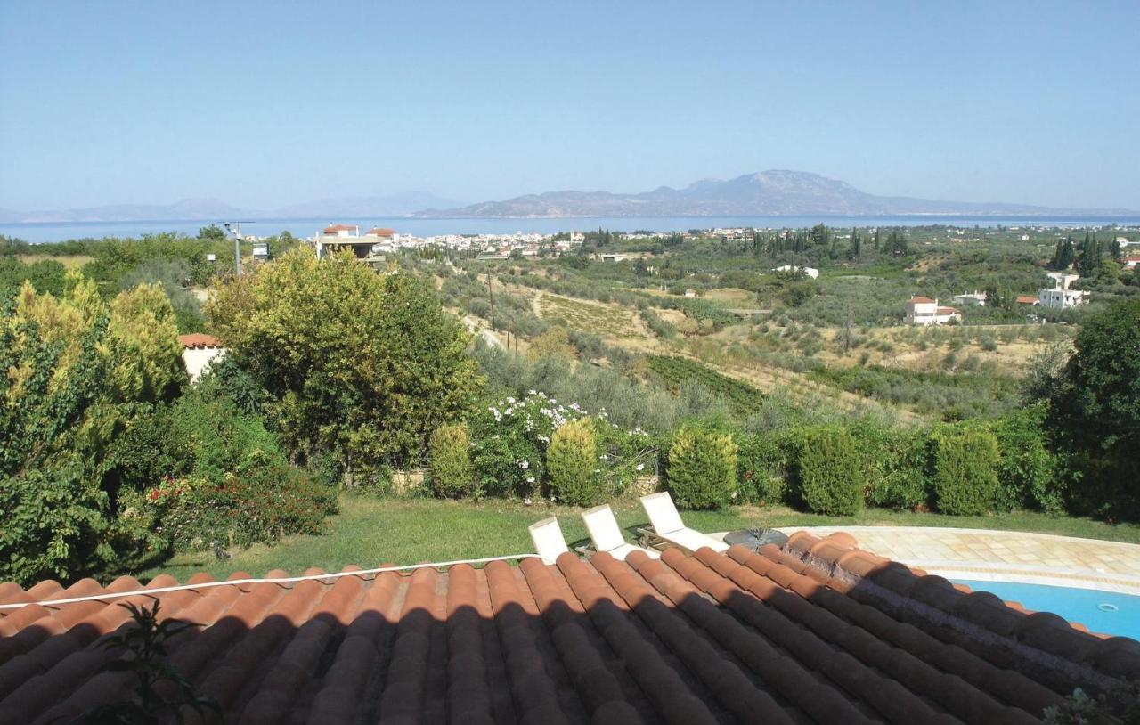 Lovely Home In Kiato With Wifi Exterior photo